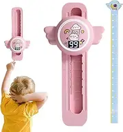 Touch High Jump for Kids - Voice Touch High Jump Counter Adjustable Height,Intelligent Interactive Broadcast Lighting Fun Growth Chart for Home Wall, Indoor Exercise
