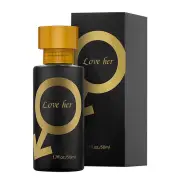 Pheromone Perfume Spray Aphrodisiac Golden Love Her For Mens to Attract Womens~