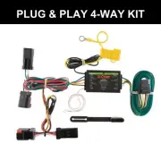 CURT 2011-2014 Chrysler 300 All Custom Wiring Harness, 4-Way Flat Output