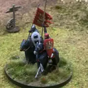 King Alfonzo VIII of Castilla and Álvaro Nuñez de Lara 28mm Reconquer Designs