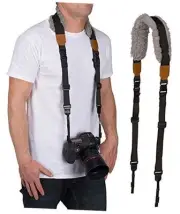 MP-SS8 DSLR Camera Strap – Quick Release Sheepskin Neck Sling Shoulder