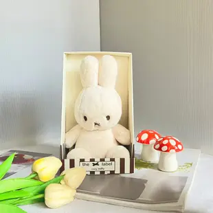 【正版總代理合法進口】BON TON TOYS｜Miffy米菲兔恬柔盒裝填充玩偶 23cm (三色)