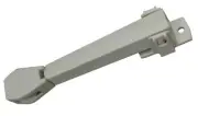 Style Selections Curtain Rod Cord Tension Pulley, White, Pack of 1