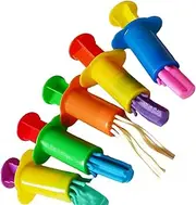Smart Dough Extruders Set | Ages 3+ Dough Set Bulk Storage Bag Kit, Dough Tools Assecories, 5 Extruder Tools for Age 3+