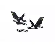 LIGHTECH Adjust Footrests fix footrest 06 Triumph Speed Triple RS 1200 2021 2024