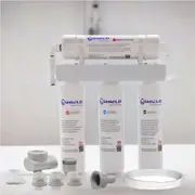 150GPD Quick Change Alkaline Wall Mount Reverse Osmosis Water Filter System RO