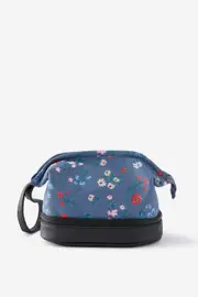 [Typo] Typo - Wide Opening Makeup Case - Wildflower / storm blue splice SOLID WILDFLOWER / STORM BLUE SPLICE