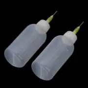2X Plastic Bottle Clay Pottery Tools Squeezing Mud Point Line Sculpting Craft