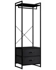 Sorbus Clothing Rack With Drawers