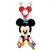 Disney Baby - Mickey Mouse Baby Activity Toy, Teether, Rattle & Squeaker, Nursery Toy, 25cm H