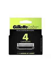 Gillette Labs Razor Blades 4 Pack Mens