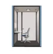 New B.Quiet Working Pod Mobile Office Acoustic Sound Reducing Rapidline BQ-WPOD-