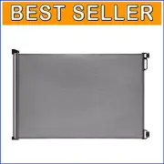 33” Tall Retractable Baby Gate - Extends 55” Wide, Perfect for Pets & Kids