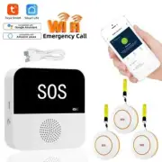 Tuya Smart Elderly CaregiverPager SOS WiFi Call Button Emergency SOS AlertSystem