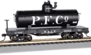 Bachmann ~ HO Scale ~ Tank Car ~ Old-Time ~ Wheeling Lake & Erie #12028 ~ 72107