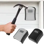 Key Safe Box for Outside Wall Mounted Combination Key Storage Box ⇧