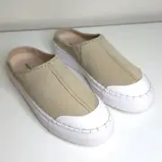 NEW Free People Womens Juno Slip-On Sport Sneaker in Cafe Suede 6.5 Comfort Boho