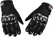 Hbluefat Motorcycle Gloves for Men and women, Touchscreen Cycling Gloves with Hard Knuckle for Outdoor Sport On-Road/Off-Road/Mountain Motorcycle Motorcross Motorbike Dirt Racing Camping Rock climbing
