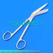 Stainless Steel Bent Bandage Scissor 7 1/2" Angled Point