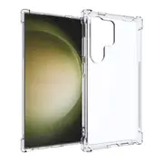 For Samsung Galaxy S24 Ultra Case, Shockproof, Grippy TPU, Shielding Corners Cover, Clear