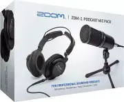 ZDM-1 Podcast Mic Pack, Podcast Dynamic Microphone, ZHP-1 Headphones, TPS-4 Trip