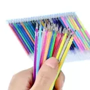 48-Colors/Set Gel Pen Refills Glitter Coloring Drawing BEST Craft S Markers Z9Z1