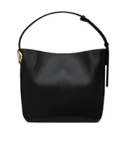 Valentino VLogo Signature Clasp Fastening Bucket Bag One size black