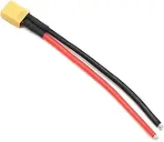 XT60 XT30 T XT90 MPX Plug Connector Male/Female Connector Plug with Silicone Wire 100mm for RC Battery Cable(XT30 Male)