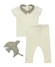 Bonpoint Denice Gift Set 6,6M Nude