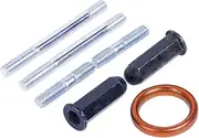 GY6 50cc 150cc Intake & Exhaust Studs Nuts Set with Exhaust Gasket for Chinese Scooter Moped 139QMB 157QMJ Engine accessories