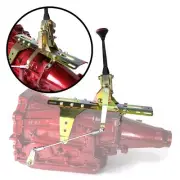 Side Shift Transmission Shifter Kit w/ 6 Black Arm for Ford FMX