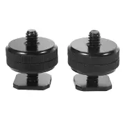 1/4 inch-20 Hot Shoe Mount Adapter Tripod Screw to Flash Hot Shoe for DSLR5216