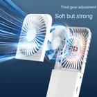 Rechargeable USB Fans Portable Folding Neck Fan Mini Hanging Neck Fans Desktop