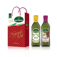 在飛比找全家行動購優惠-【奧利塔】葡萄籽油+純橄欖油禮盒(葡萄籽油500ml+奧利塔