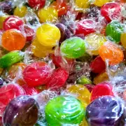 Assorted Fruit Disc Hard Candy (2 lb) | Hard Button Candy