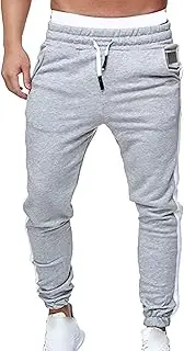 [Generic] Mens Joggers Casual Track Pants Lightweight Drawstring Running Pant Comfort Jogging Twill Sweatpants