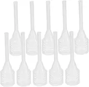 Vaguelly 10pcs Plastic Transfer Pipettes Dropper Pipettes Squeeze Transfer for Liquid Eye Dropper Resin Crafts Labs