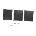 3x Range Hood Vent Filters Extractor Fan Cooker Filters Kitchen Oil Filters