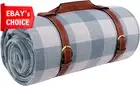 Oversized Picnic Blanket 78.7"x78.7" Waterproof Sandproof Mat for 6-8 Adults