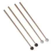 2 Pieces Marimba Hammer 15.55'' Bells Glockenspiel Woodblock Marimba Mallets