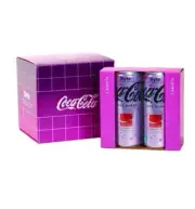 Coca-Cola Zero Sugar BYTE LIMITED EDITION Specialty Box & One Can Unopened 2PK