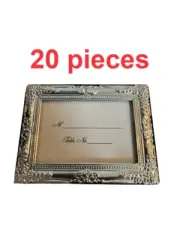 Malden International Designs Wedding Place Card Holders Ornate Picture Frames