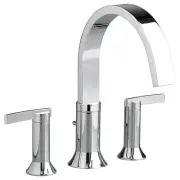 American Standard Berwick Deck-Mount Tub Filler 7430900.002 Chrome