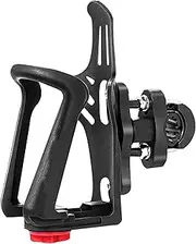 Cup Holder for Bikes - Large Motorcycle ATV Cup Holder,360 Degree Rotation No Drilling Mount Accessory for Bicycles Stroller ATV Wheelchair