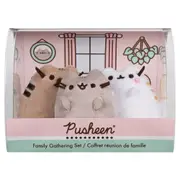 Pusheen Family Gathering Plush Set Adorable Collection of Pusheen and Friends for Fans and Collectors