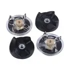Replacement 2 Base Gears 2 Rubber Gears Spare Parts for MB 250W Juicer Blender