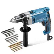 DongCheng Hammer Drill 6A,1/2 Inch Keyed Chuck, 0-3000 RPM/45000 BPM Impact D...