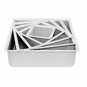 8in Mondo Pro Square Cake Pan 4in Deep