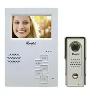 Video Intercom System: Waterproof Door Camera & 4.3"Hands-free Video Doorphone