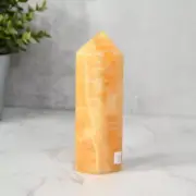 Orange Calcite Tower
